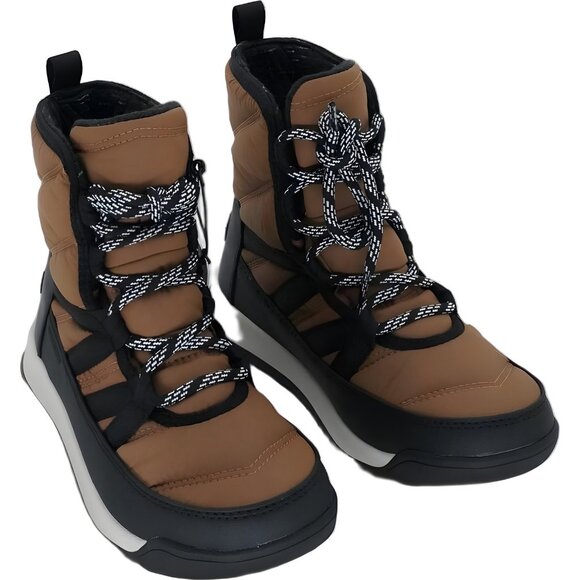 Sorel Whitney II Frosty Waterproof Lace-Up Winter Boots Elk Brown Women's US 5M - Picture 1 of 6